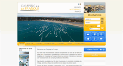 Desktop Screenshot of camping-la-franqui.com